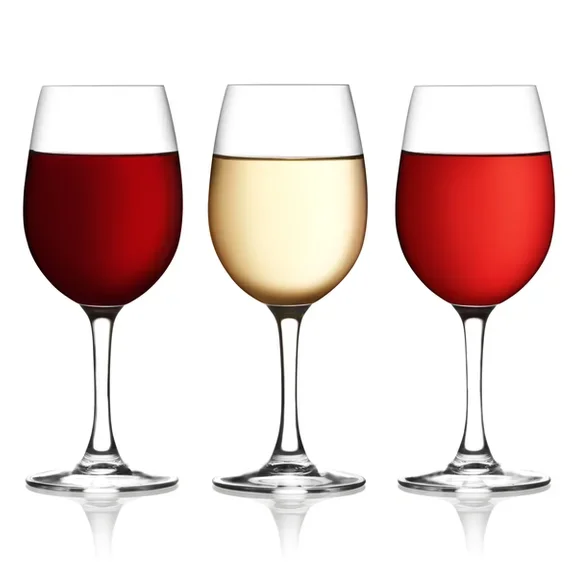 Glass of red, pink and white wine-Thinkstock_credits
